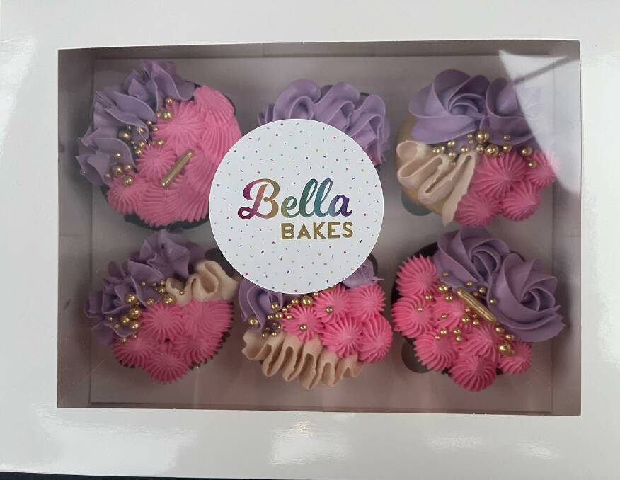 Colourful cupcakes bakes and decorated by Bella. Picture supplied