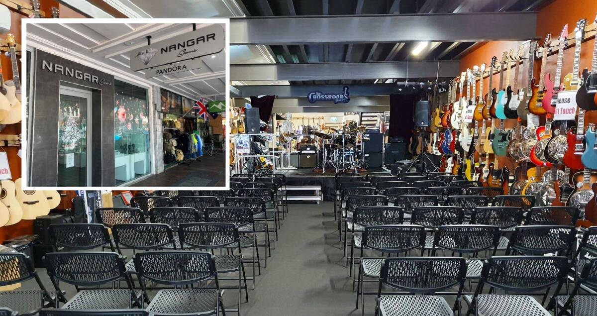 Dubbo's Old Bank Music Shop have submitted a development application to transform a Macquarie Street store front into a live music venue. Pictures supplied