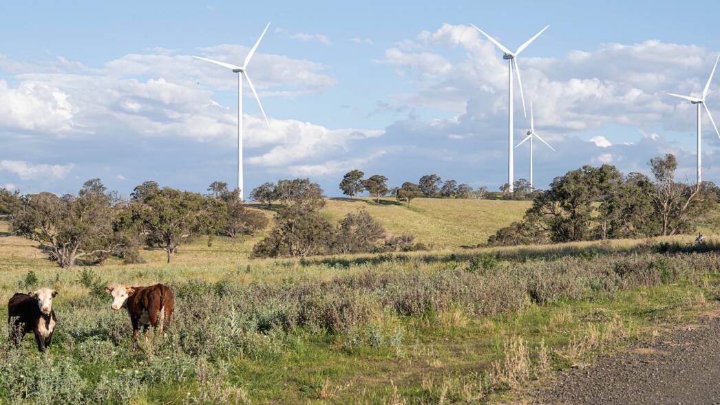 The Spicers Creek Wind Farm will be shaped after the Sapphire Wind Farm, located 18km west of Glen Innes in the New England region. Picture supplied