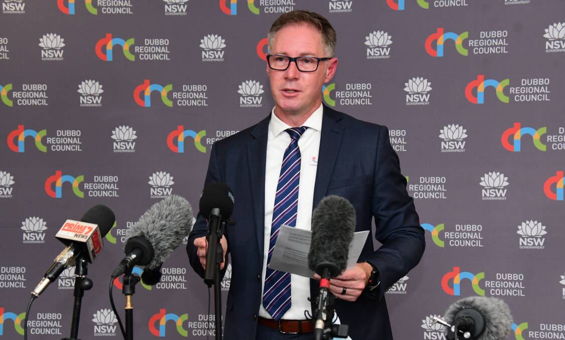 SHOCK ANNOUNCEMENT: Western NSW LHD Chief Executive Scott McLachlan has announced he will depart the region for the Central Coast in November. Photo: BELINDA SOOLE. FILE