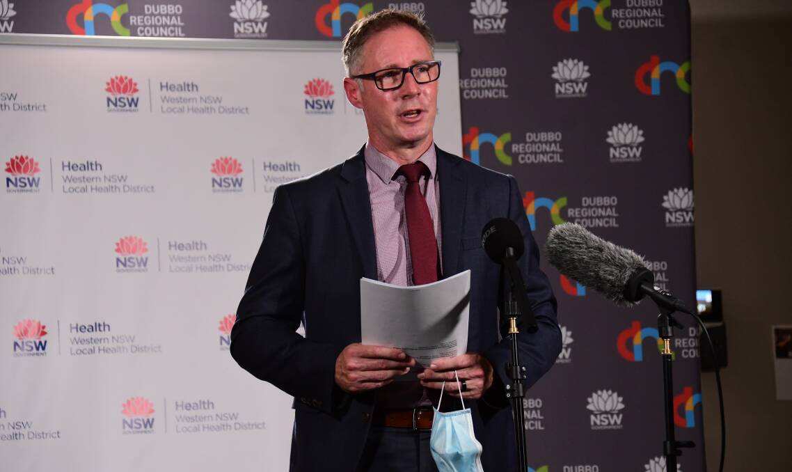 VACCINATION PUSH: Western NSW LHD Chief Executive Scott McLachlan said the COVID pandemic in the region continues to be a "rapidly evolving situation". Photo: FILE