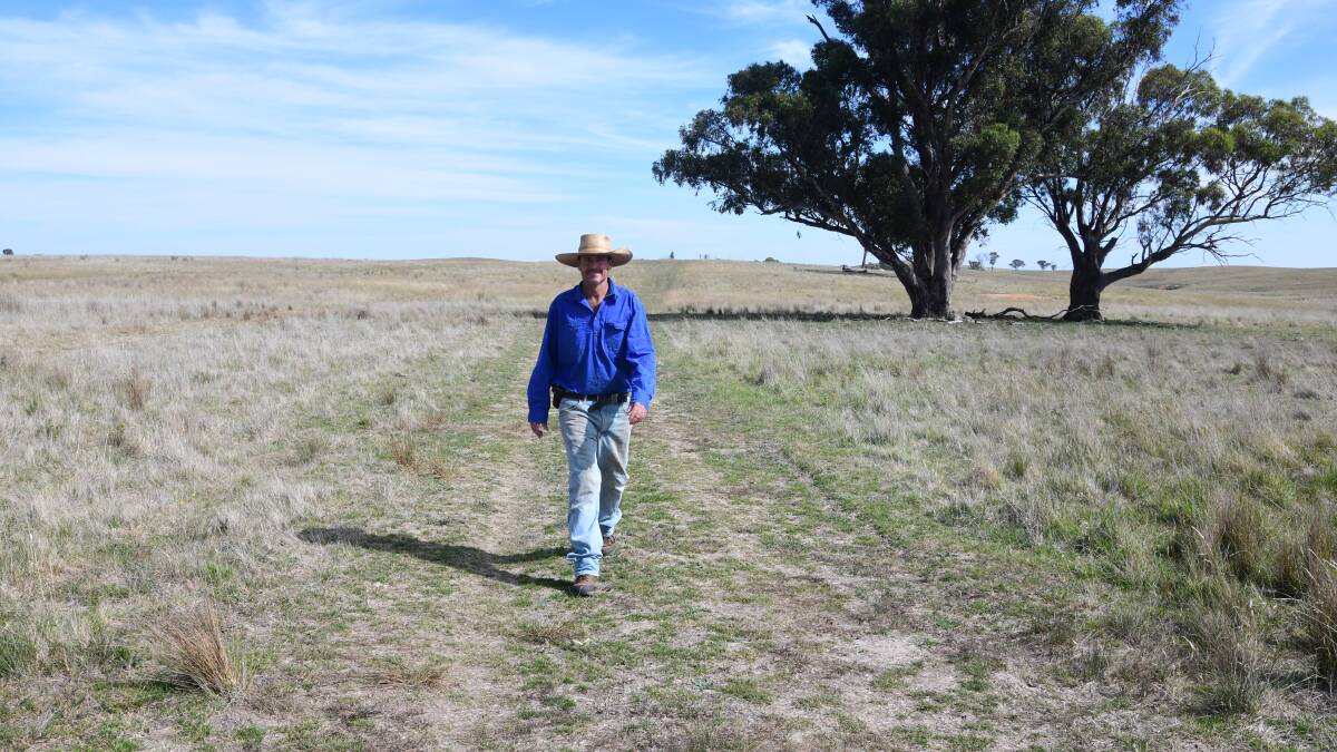 Landholder in Boomey, Lachlan 'Lach' Sullivan maintains his support of the Kerrs Creek Wind Farm proposal despite the bulk of community members rallying against it. Picture by Carla Freedman.
