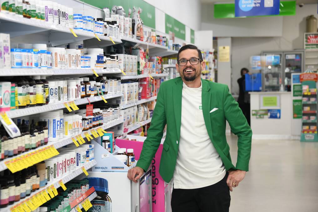 Terry White pharmacist Kaail Bohm is this year's NSW Pharmacy of the Year awardee for community leadership and service. Picture: Amy McIntyre