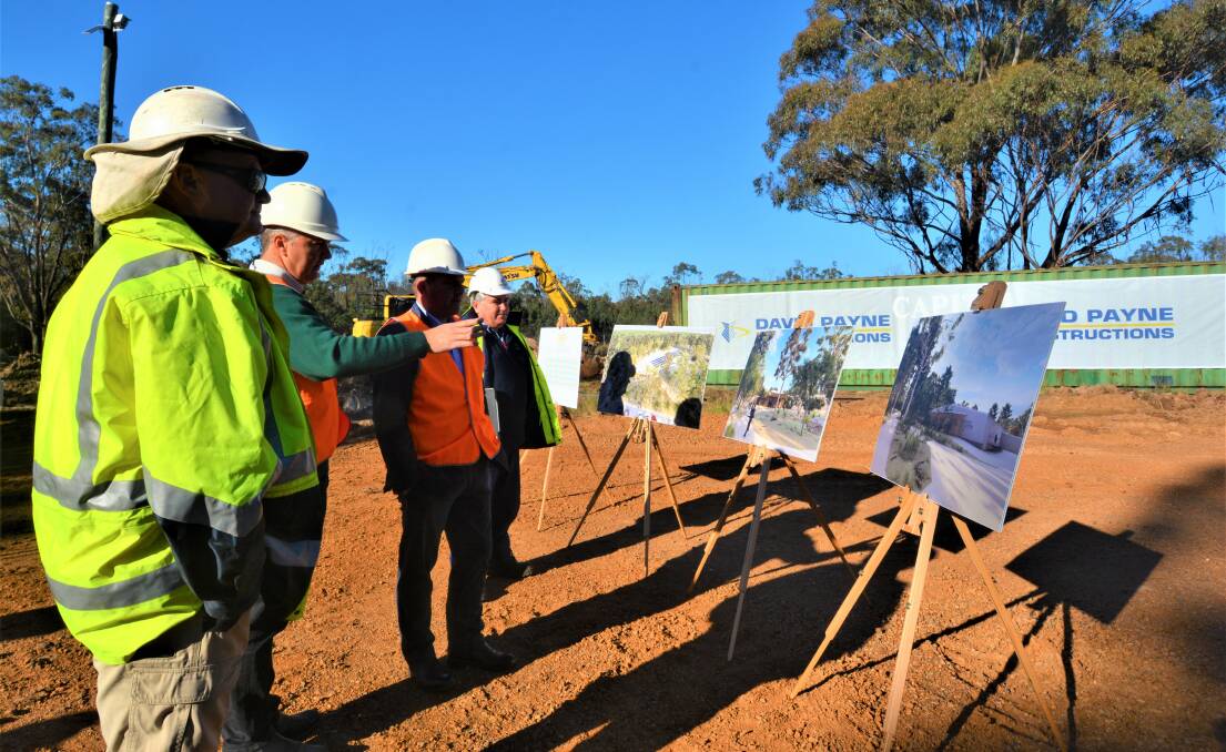 David Payne Constructions has recently started building the $12.1 million platypus conservation centre within the Taronga Western Plains Zoo in Dubbo. Picture: Elizabeth Frias