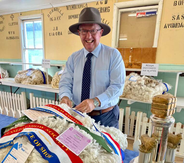 Nationals Party MP Mark Coulton at Gunnedah Show recently. Picture: CONTRIBUTED