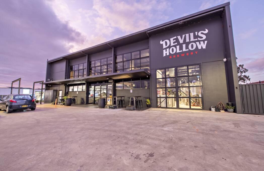 The Devil's Hollow Brewery venue at Dubbo's Blue Ridge Business Park. Picture Supplied
