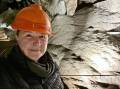 Ex-radio journalist Kim Goldsmith at Wellington Caves where she is creating her Regional Futures project. Picture: Supplied