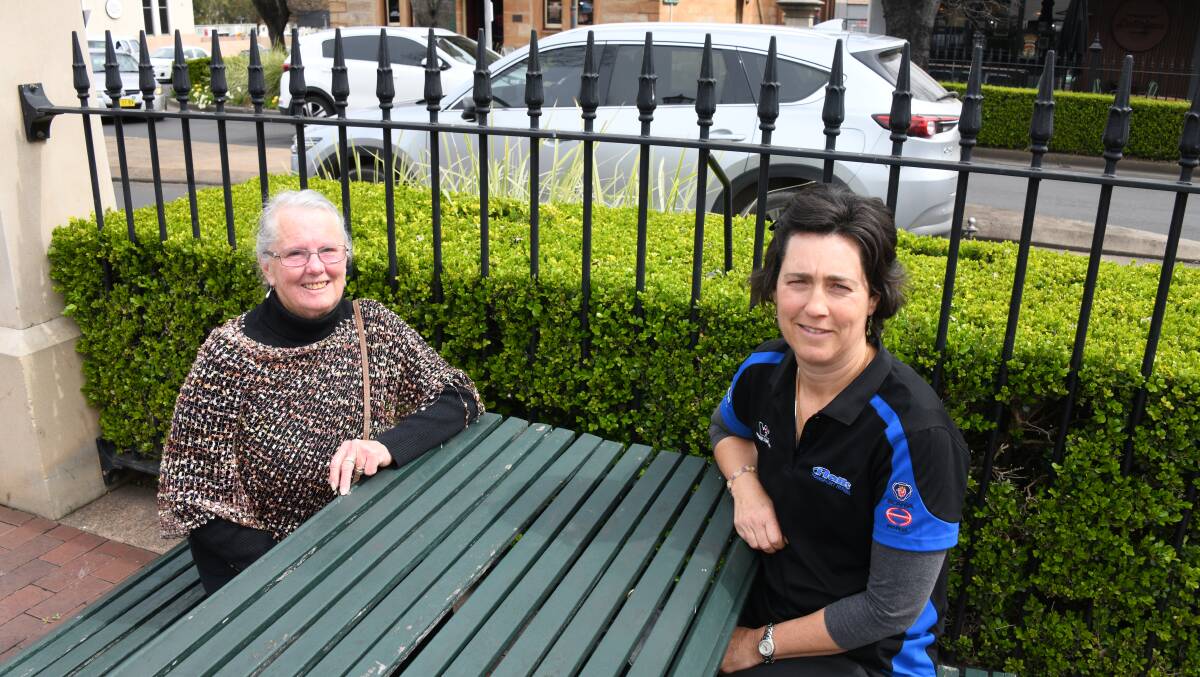 Rhonda Fell and Joanne Smith (right) were forced to leave their jobs in the local health district for refusing COVID vaccination. Picture by Amy McIntyre