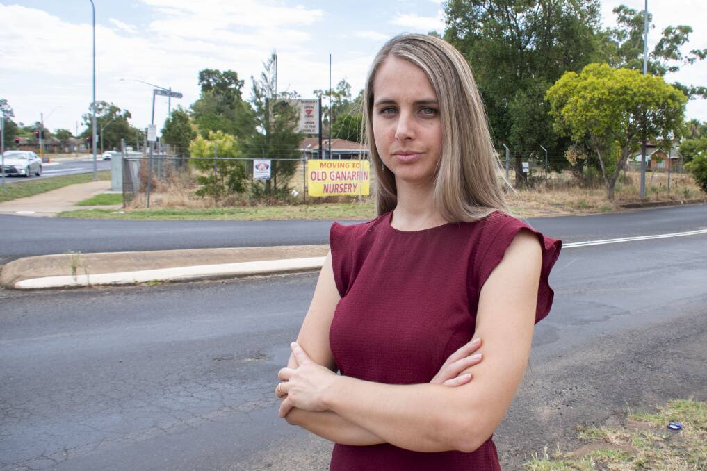 SJ Shooter Real Estate agent Laura Shooter seething with disappointment over affordable housing in the city as the population grows. Picture by Belinda Soole