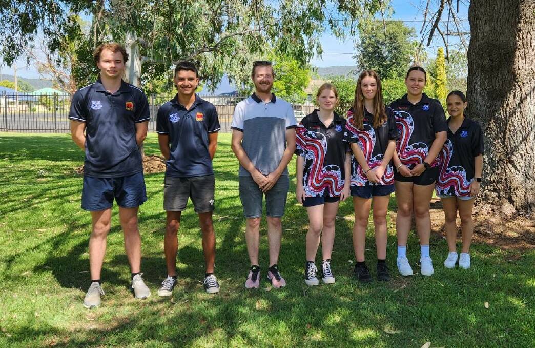 Wellington High School Indigenous science students who will cook up and serve their range of 'Bush Tucker' from their 'Bush Kitchen' at the Rotary Club Wellington Vintage Fair. Picture supplied