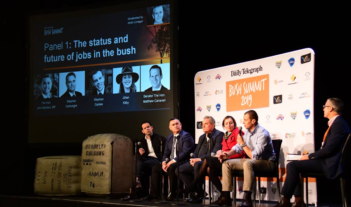 Jillian Kilby joined the panel of the 2019 Jobs in the Bush summit. Picture: The Daily Liberal