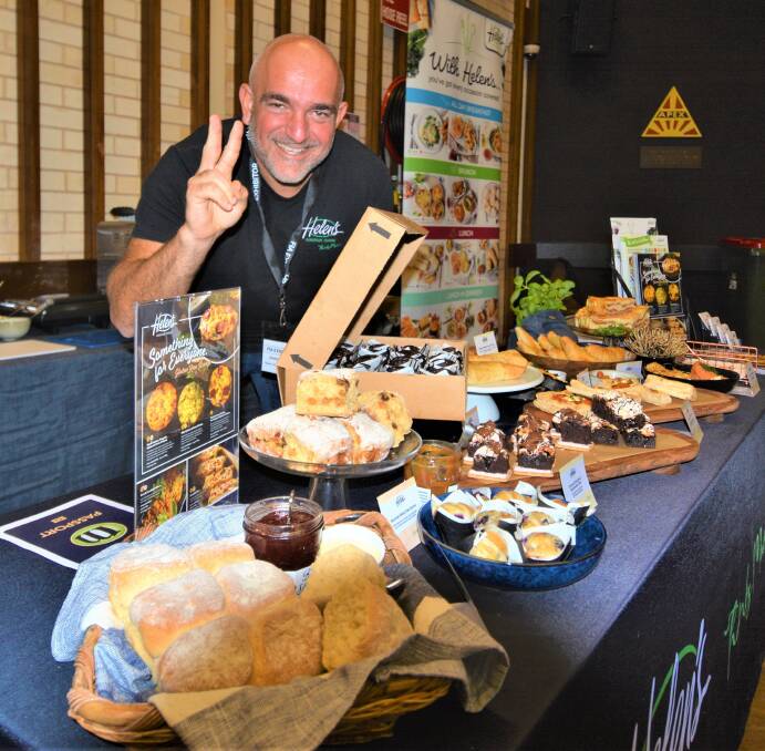 Exhibitor Helen's European Foods at the June 2022 tradeshow at the Dubbo convention centre. Picture by Elizabeth Frias