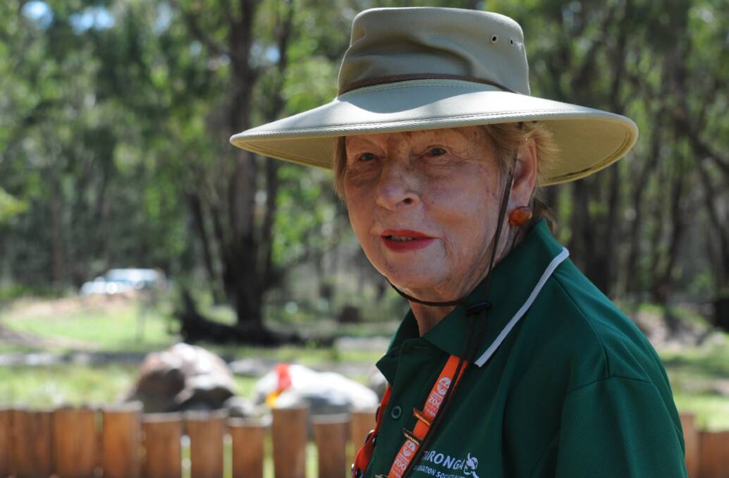 INSPIRING: Western Plains Taronga Zoo volunteer Kathy Ashby's advise for her fellow seniors is to keep active and assist people whenever you can. Photo: ELIZABETH FRIAS
