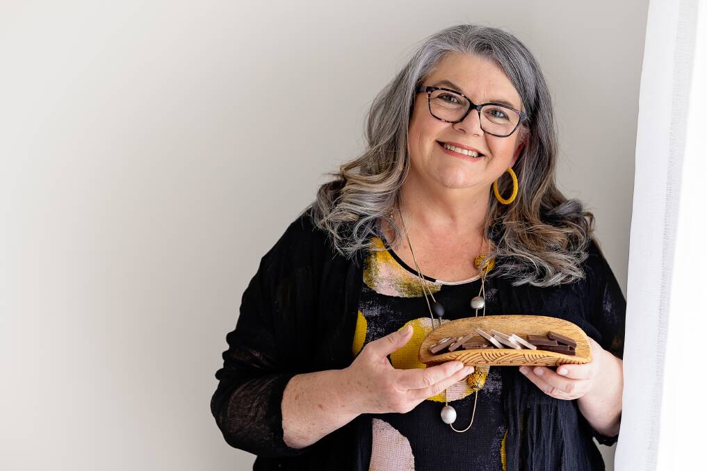 Entrepreneur Fiona Harrison is the Wiradjuri woman behind the Chocolate on Purpose brand. Picture Supplied