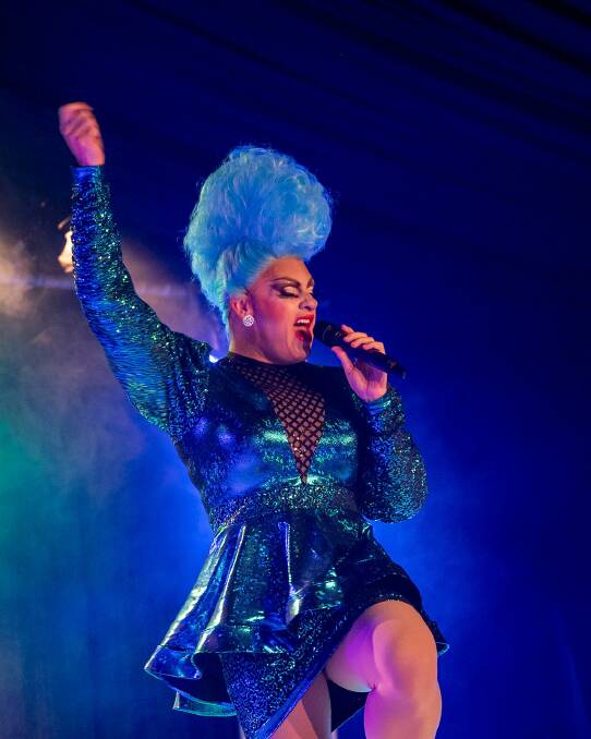 HERE TO ENTERTIAN: Drag entertainer from Perth Dean Misdale will be here for the Dubbo Fringe Festival. Picture: CONTRIBUTED
