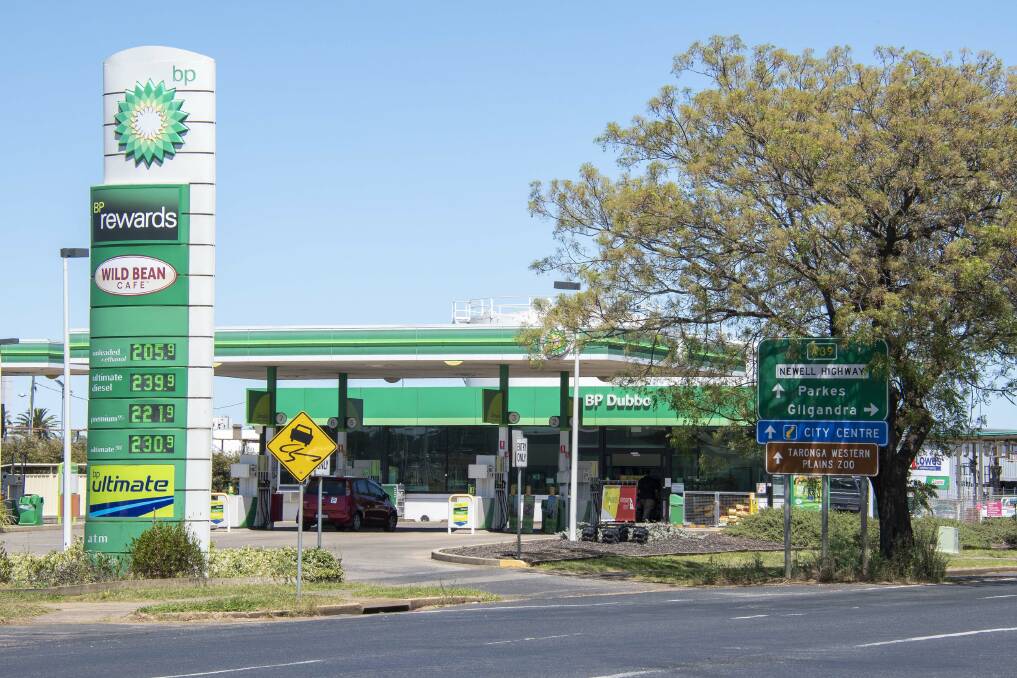 Police were called to a BP service station on Erskine Street after a theft in June this year. Picture by Belinda Soole