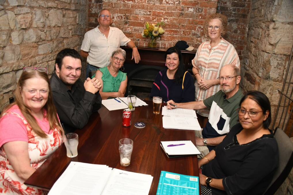 The Dubbo Film Society committee for 2023. Picture by Amy McIntyre
