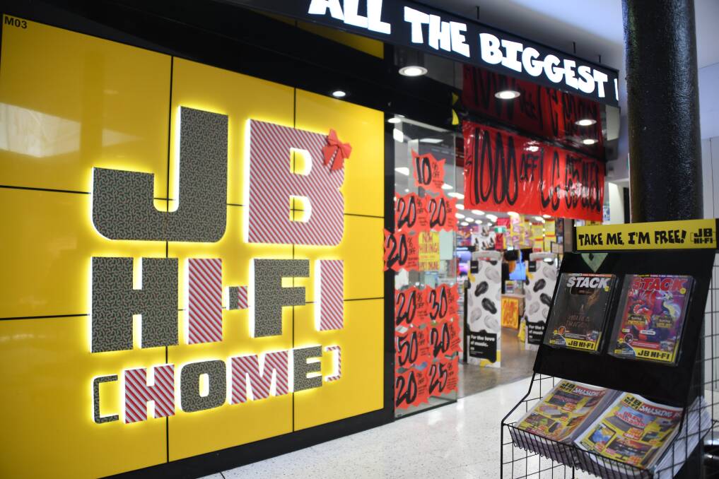 Police were called to JB HI-FI in March last year after a couple stole a $1700 Miele vacuum cleaner. Picture by Amy McIntyre.