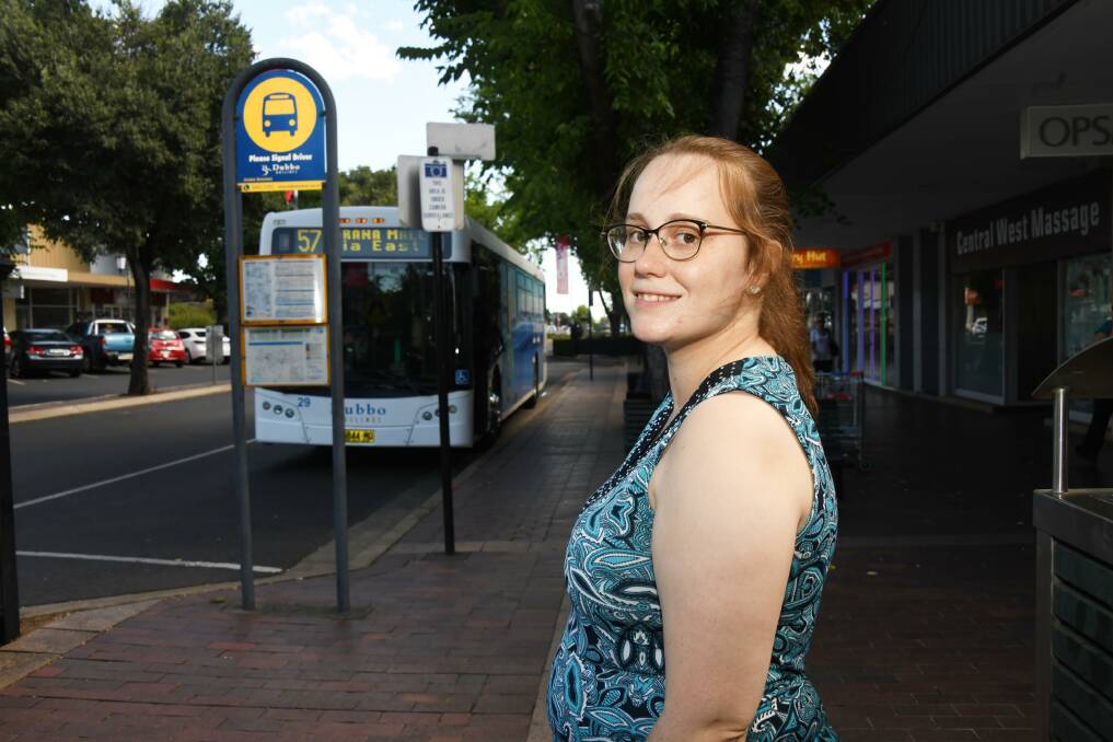 Justine Kuhner's family decided to move into Dubbo's centre after the bus stops near their old address in Richmond Estate proved to be inconvenient. Picture by Amy McIntyre 