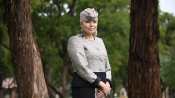 Tatum Moore stands in Dubbo's Victoria Park. Picture: Amy McIntyre