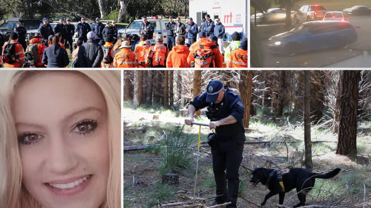 Missing woman Jessica Zrinski search moves to Central West near Oberon in NSW. Pictures supplied. 