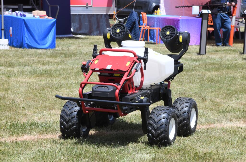 AI drones of the future at 2023 Australian National Field Days near Orange. Pictures by Carla Freedman
