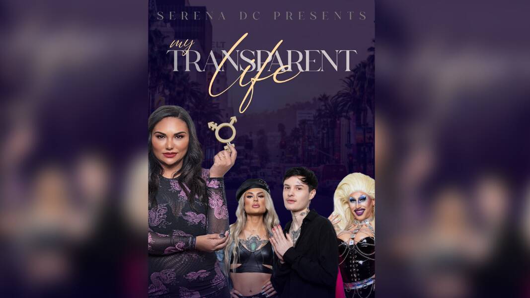 My Tranparent Life documentary poster. Picture via Serena DC