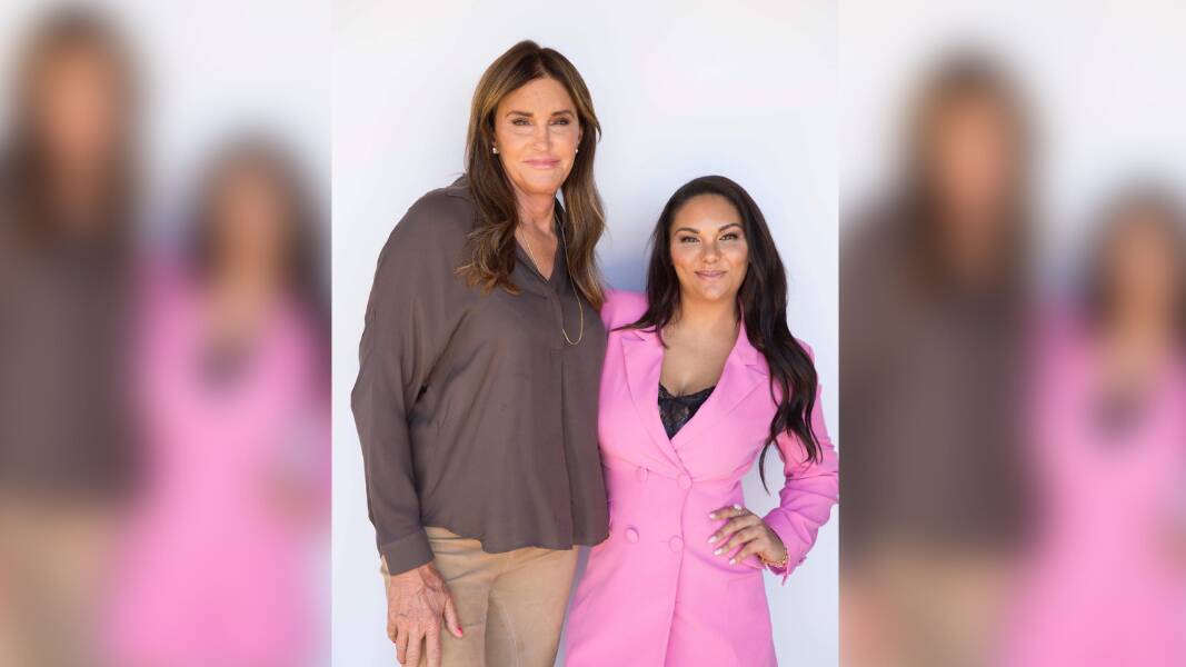 Caitlyn Jenner, who appeared on Serena DC's talk show Hollywood Disclosure with Serena DC. Picture via Serena DC