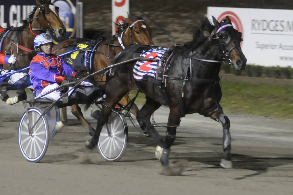 BACK ON THE TRACK: Mat Rue's Fouroeight is back in action on Wednesday, after a long spell due to injury. Photo: CHRIS SEABROOK