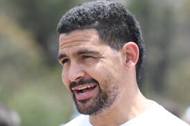 Cody Walker speaks at Bathurst on November 16, where it was announced that the city would host the Koori Knockout. Picture by Rachel Chamberlain