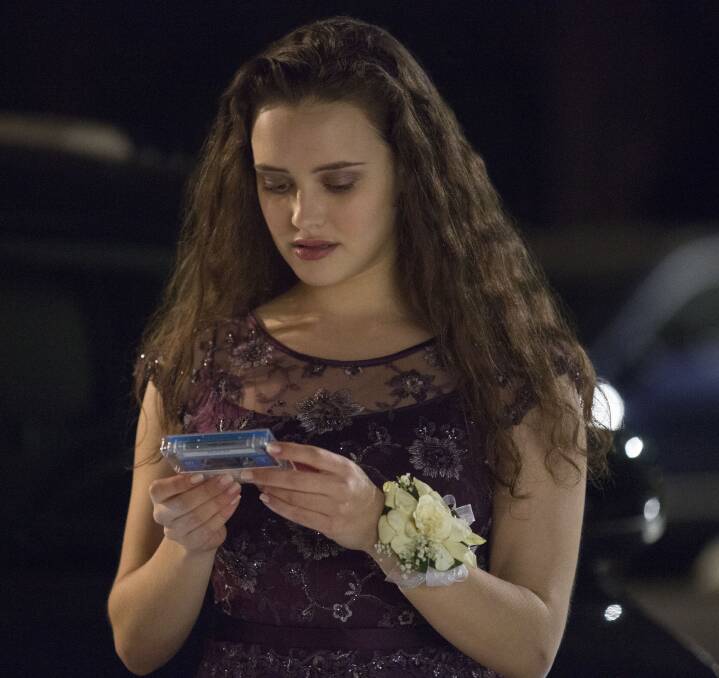 CONCERNS RAISED: 13 Reasons Why has generated controversy since its launch in March. Pictured is Hannah Baker, the main character who commits suicide. 