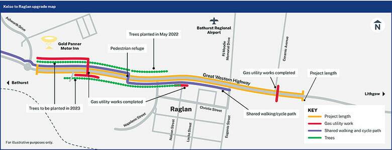 Details of the upgrade to the highway. Picture Transport for NSW/NSW Government