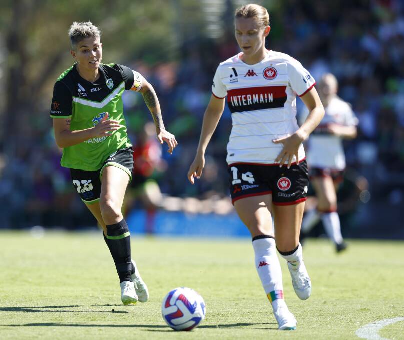 Matildas star and Grenfell native Clare Hunt and the Western Sydney Wanderers are headed to Bathurst later this year, to play an A-League Women match at Carrington Park. Picture by Keegan Carroll