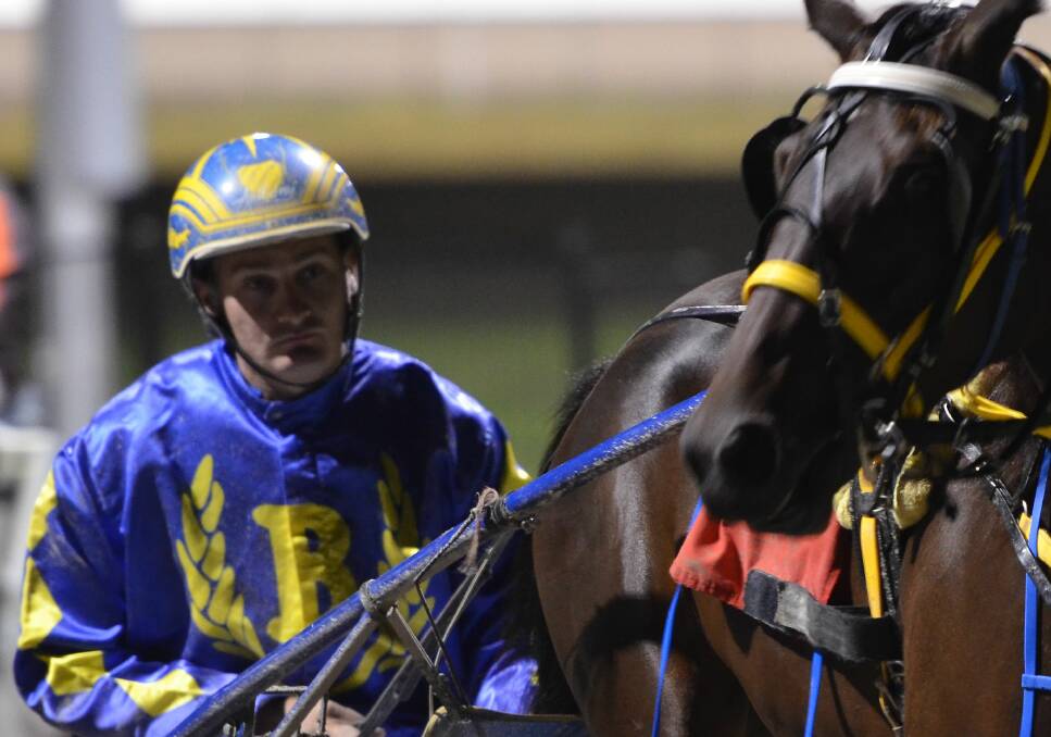 HEAT DRIVER: Anthony Frisby will drive Ben Settree's Kanena Provlima at the Orange meeting at Bathurst Harness Racing Club on Sunday. Photo: ANYA WHITELAW