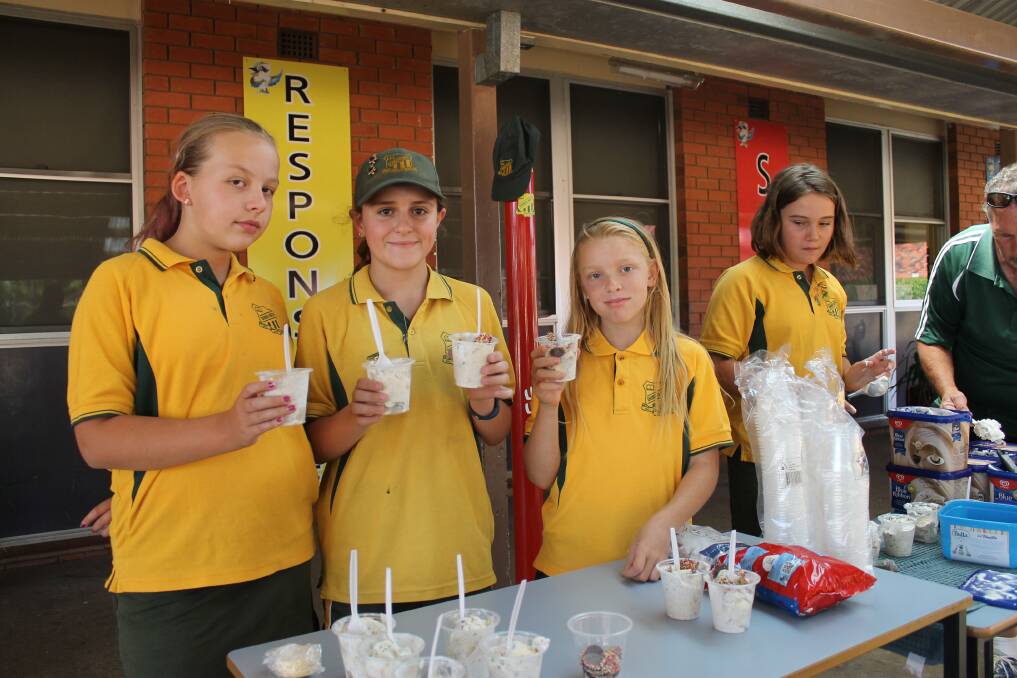 Mrs Acton and the SRC held their first fundraiser for the year last Friday by selling ice-cream cups at recess.