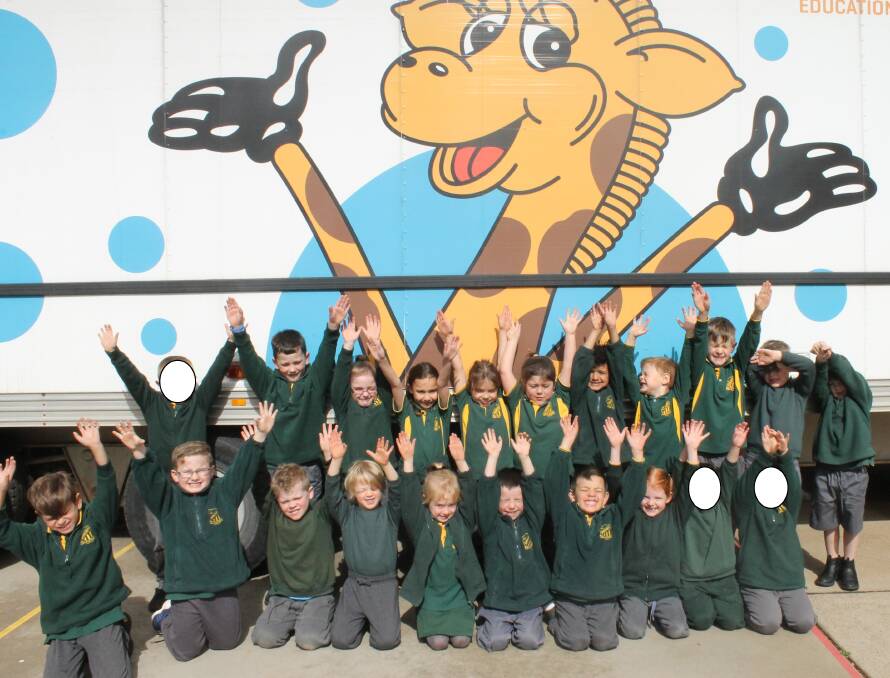Dubbo North PS recently received a visit from Healthy Harold, which was well received by all the students. 