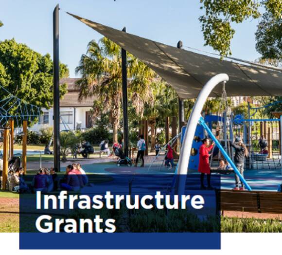 Apply Now:  Applications for the next round of Infrastructure Grants are open from July 2-23.
