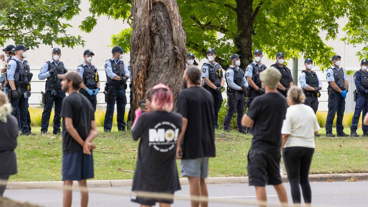 Plan to evict protesters near Old Parliament House considered