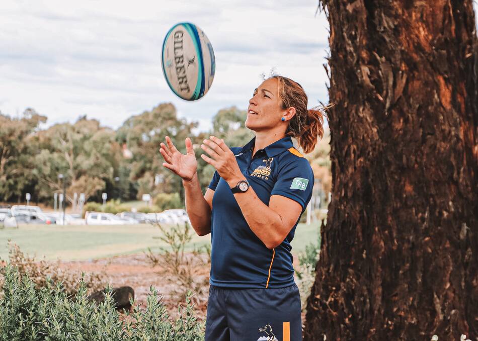 LEADER OF THE PACK: Rebecca Smyth will captain the Brumbies in the new Super W season. Picture: Brandon Hirsler/Brumbies Media