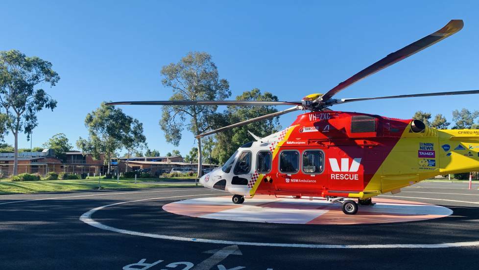 The Westpac Rescue Helicopter was tasked by New South Wales Ambulance just after midnight to a motorbike accident. 