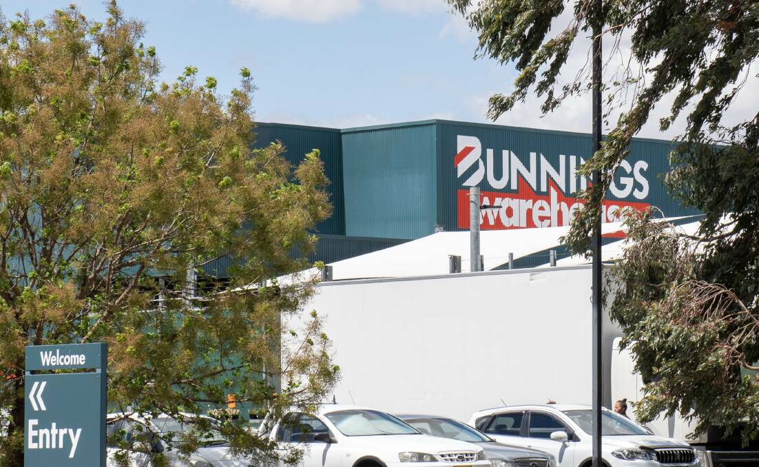 The outside view of Bunnings Warehouse. Picture file image 