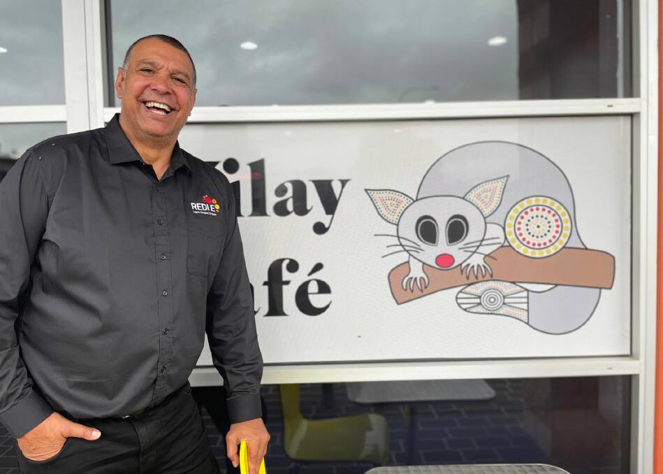 REDI.E CEO Peter Gibbs is excited to expand Wilay Cafe to allow for more training to happen at the site. Picture by Ciara Bastow 