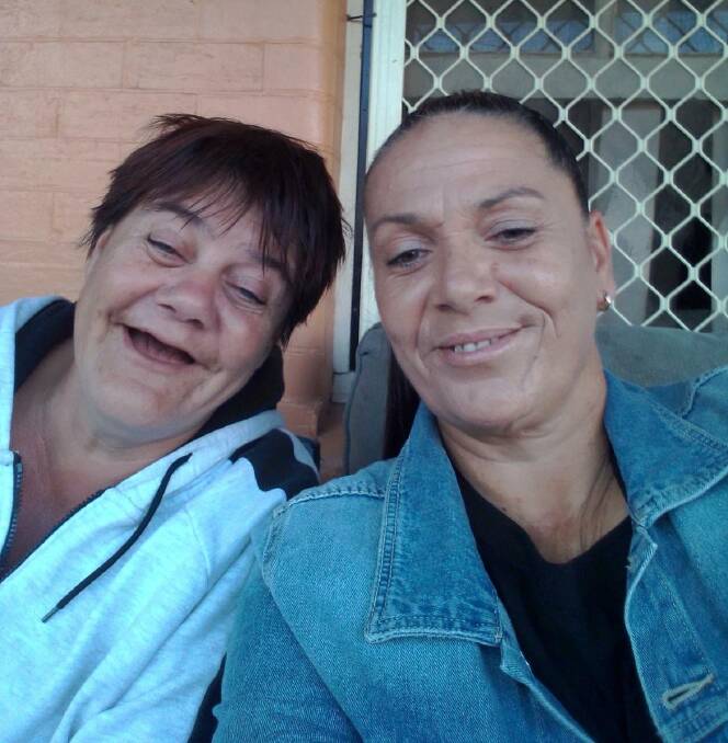 FRIENDS FOR LIFE: Virginia Hill and her best friend Sharlene Wright will be shaving and cutting their hair to raise awareness around breast cancer. Picture: SUPPLIED 