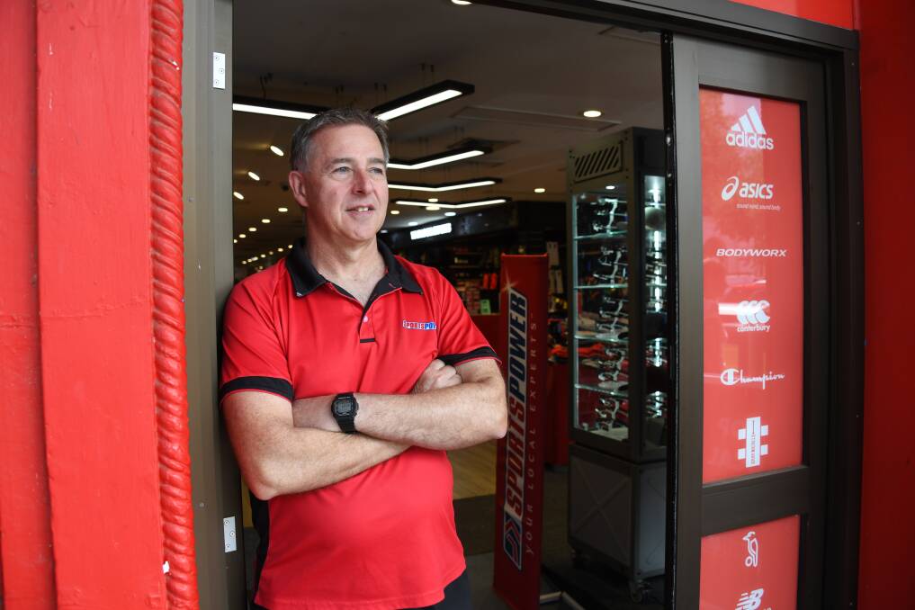 Anthony Barnes owner of SportsPower Dubbo. Picture by Amy McIntyre 