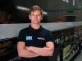 Tyler Everingham standing in front of the Team 18 truck. Picture: Supplied 