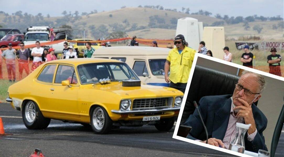 READY TO RACE: Dubbo City Car Club were happy a motion by deputy mayor Richard Ivey (pictured) didn't pass council. 
