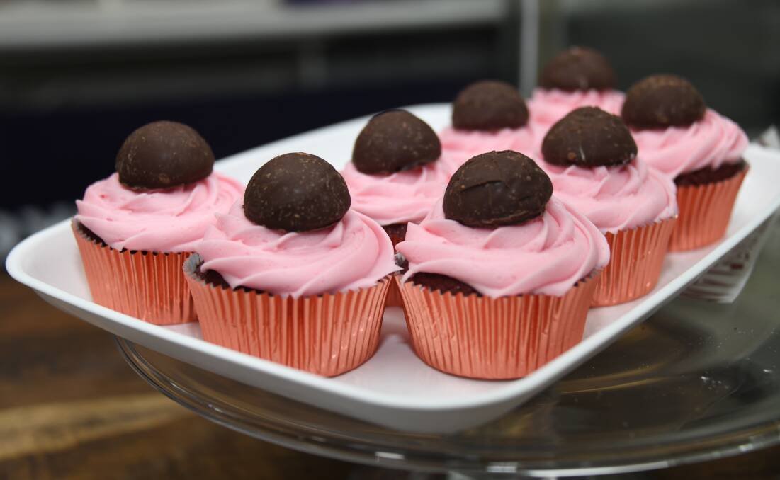 DELICIOUS: Cupcakes on display at the Lazy Grayzer. Picture: AMY MCINTYRE 