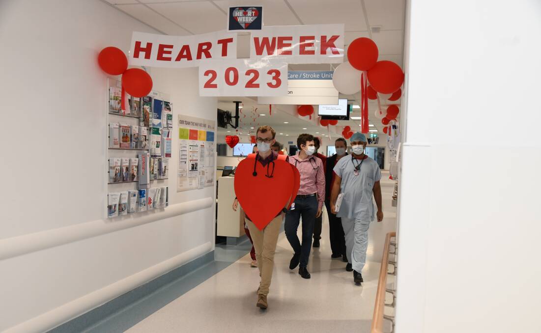 Doctors and nurses care about residents heart health. Picture by Amy McIntyre 