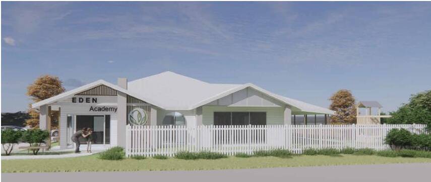 An artists impression of Eden Academy Dubbo. Picture supplied 
