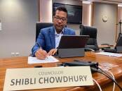 Councillor Shibli Chowdhury voted to have a workshop on the future management of the aquatic centres. Picture: Ciara Bastow 